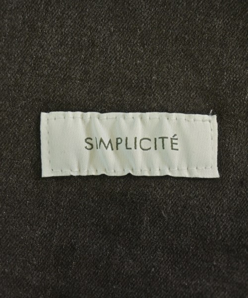Simplicite（シンプリシテ）オールインワン/サロペット 黒 サイズ:-(M位) レディース/2200716469148