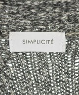 Simplicite（シンプリシテ）カーディガン 黒 サイズ:F レディース/2200720757019