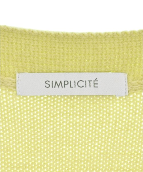 Simplicite（シンプリシテ）カーディガン 緑 サイズ:F レディース/2200720757026