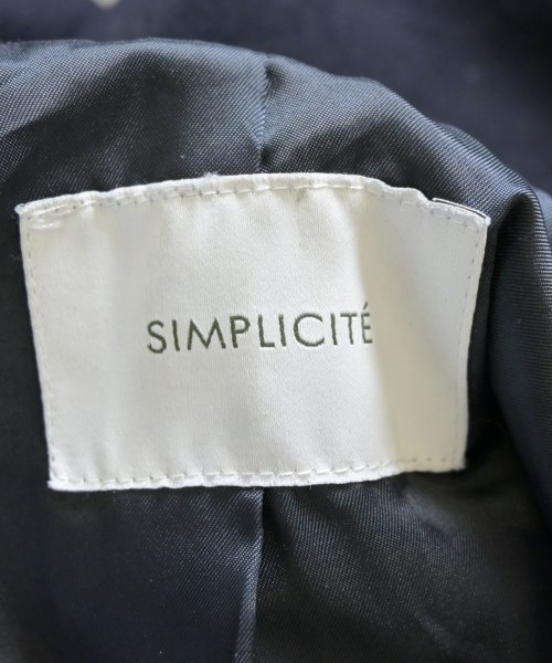 Simplicite（シンプリシテ）コート 紺 サイズ:F レディース/2200716494010