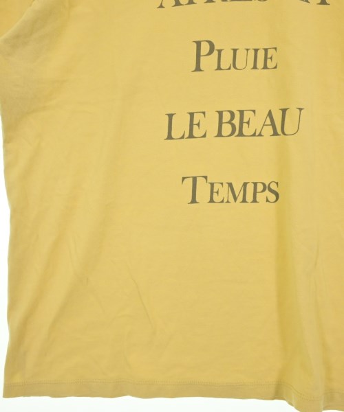 Simplicite（シンプリシテ）Tシャツ・カットソー 黄 サイズ:F レディース/2200716023067