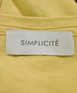 Simplicite（シンプリシテ）Tシャツ・カットソー 黄 サイズ:F レディース/2200716023067