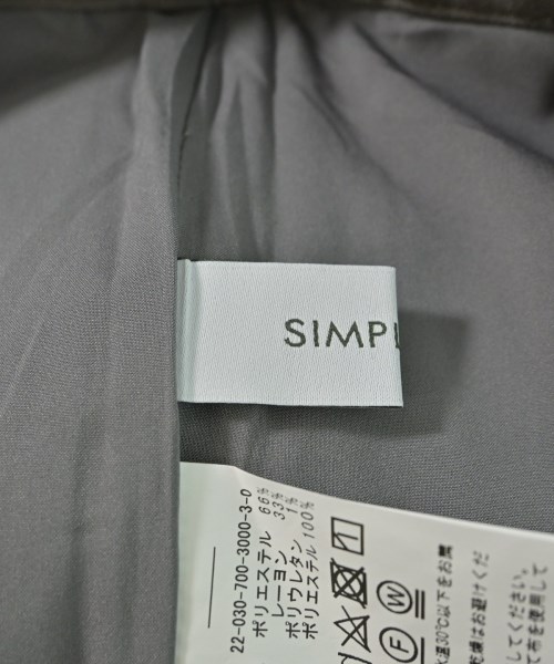 Simplicite（シンプリシテ）スラックス グレー サイズ:-(S位) レディース/2200717563234