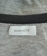 Simplicite（シンプリシテ）Tシャツ・カットソー グレー サイズ:F レディース/2200722991091