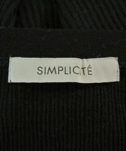 Simplicite（シンプリシテ）ニット・セーター 黒 サイズ:-(L位) レディース/2200710212061