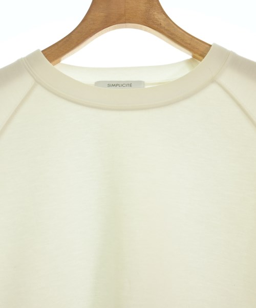 Simplicite（シンプリシテ）Tシャツ・カットソー 白 サイズ:F レディース/2200717873173