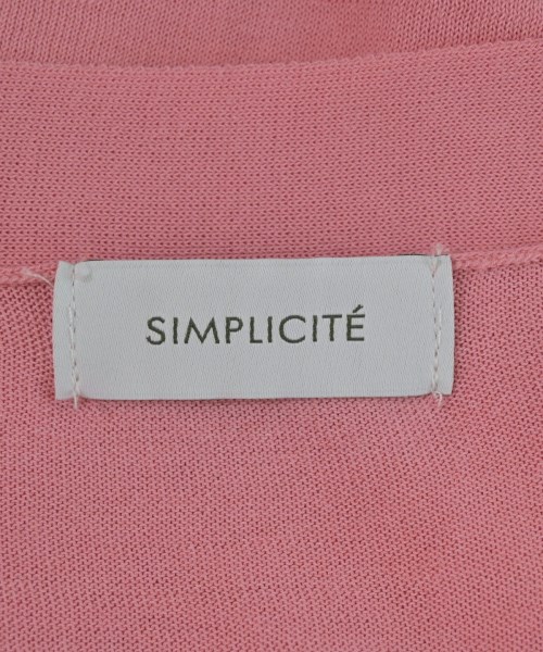 Simplicite（シンプリシテ）カーディガン ピンク サイズ:F レディース/2200721292076