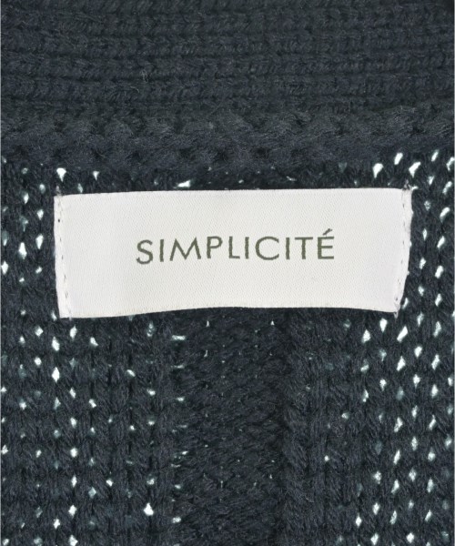 Simplicite（シンプリシテ）ニット・セーター 紺 サイズ:F レディース/2200724086030