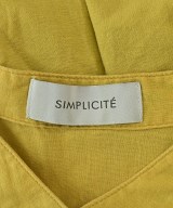 Simplicite（シンプリシテ）カジュアルシャツ 黄 サイズ:F レディース/2200720987072
