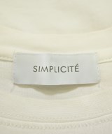 Simplicite（シンプリシテ）Tシャツ・カットソー 白 サイズ:F レディース/2200721081021