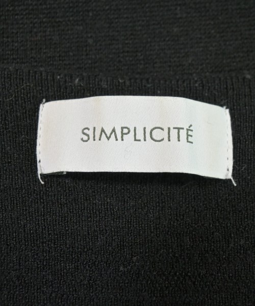Simplicite（シンプリシテ）ニット・セーター 黒 サイズ:F レディース/2200724651078