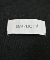 Simplicite（シンプリシテ）ニット・セーター 黒 サイズ:F レディース/2200724651078