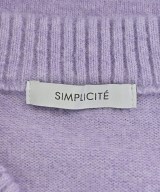 Simplicite（シンプリシテ）ニット・セーター 紫 サイズ:F レディース/2200719310027