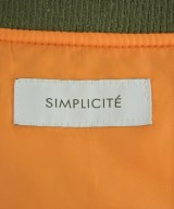 Simplicite（シンプリシテ）ミリタリーブルゾン カーキ サイズ:F レディース/2200727492050
