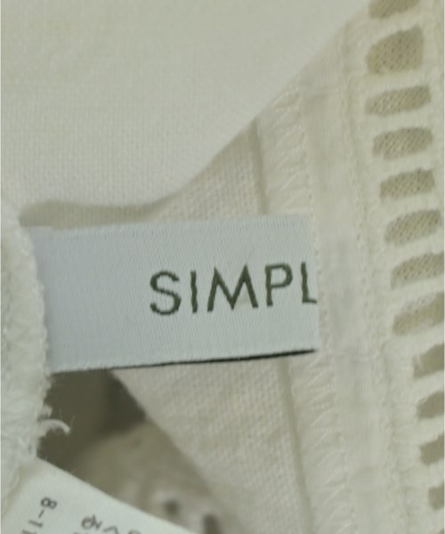 Simplicite（シンプリシテ）カジュアルシャツ 白 サイズ:F レディース/2200676945010