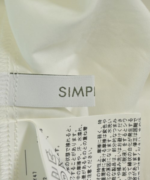 Simplicite（シンプリシテ）ブラウス 白 サイズ:F レディース/2200677063164