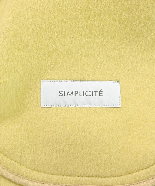 Simplicite（シンプリシテ）その他 黄 サイズ:F レディース/2200676634013