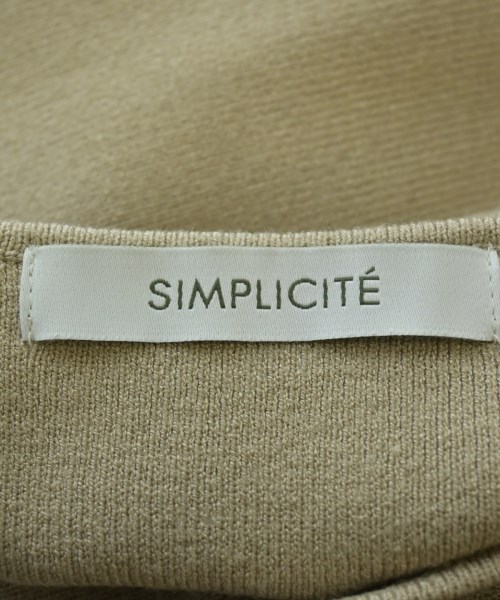 Simplicite（シンプリシテ）ニット・セーター ベージュ サイズ:-(M位) レディース/2200680617057