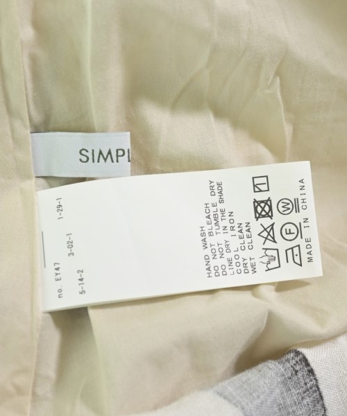 Simplicite（シンプリシテ）ロング・マキシ丈スカート ベージュ サイズ:-(M位) レディース/2200683228151