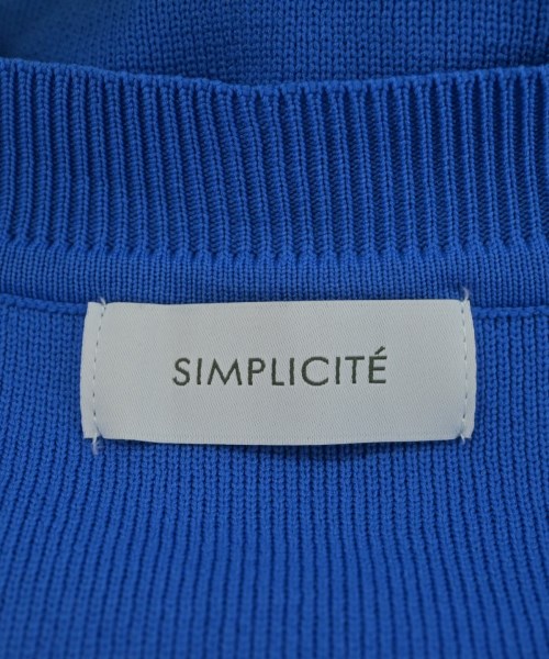 Simplicite（シンプリシテ）カーディガン 青 サイズ:F レディース/2200683228205