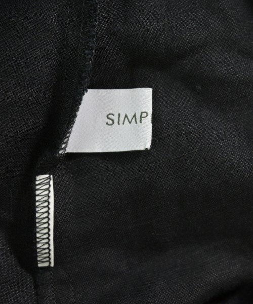 Simplicite（シンプリシテ）ワンピース 黒 サイズ:F レディース/2200679907091