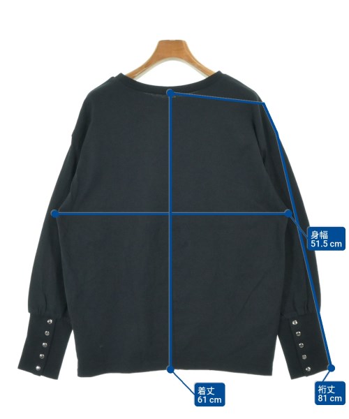 Simplicite（シンプリシテ）Tシャツ・カットソー 黒 サイズ:-(M位) レディース/2200683217070