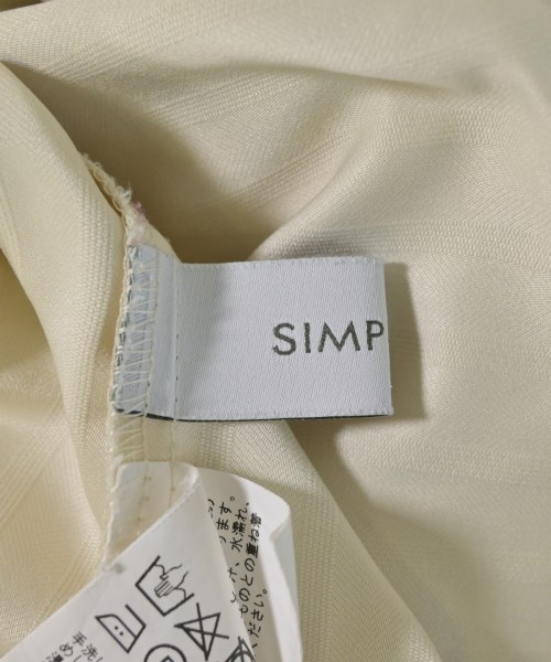 Simplicite（シンプリシテ）ブラウス ベージュ サイズ:F レディース/2200682485036