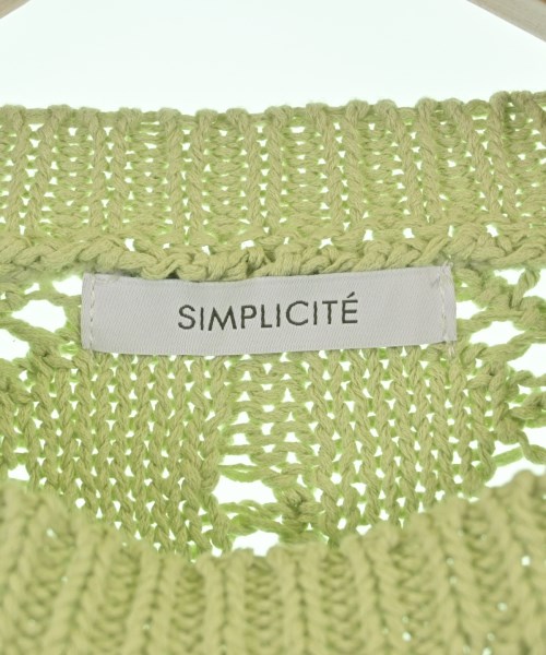 Simplicite（シンプリシテ）ニット・セーター 緑 サイズ:F レディース/2200683987140