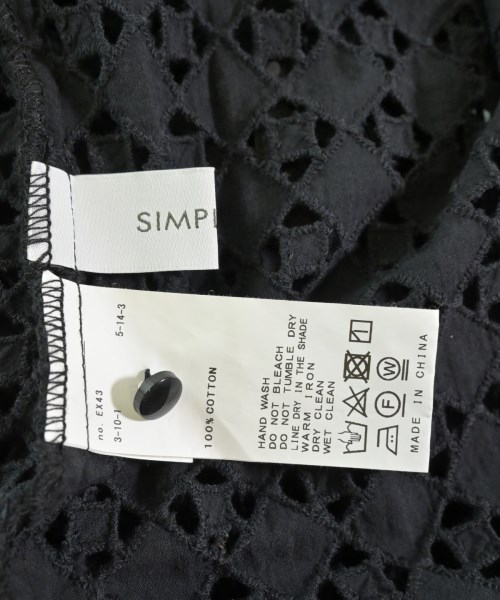 Simplicite（シンプリシテ）ワンピース 紺 サイズ:F レディース/2200684509037