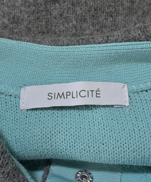 Simplicite（シンプリシテ）ニット・セーター グレー サイズ:-(M位) レディース/2200685628508