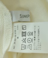 Simplicite（シンプリシテ）オールインワン/サロペット 白 サイズ:F レディース/2200685752029