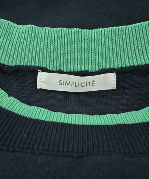 Simplicite（シンプリシテ）ニット・セーター 紺 サイズ:F レディース/2200686308034