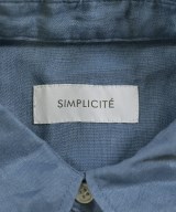 Simplicite（シンプリシテ）カジュアルシャツ 青 サイズ:F レディース/2200686308119