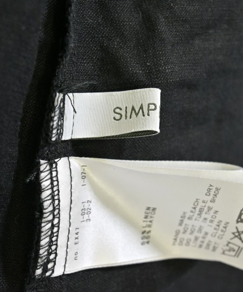 Simplicite（シンプリシテ）ワンピース 黒 サイズ:M レディース/2200691515076