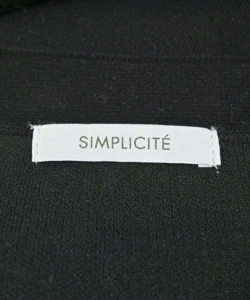 Simplicite（シンプリシテ）カーディガン 黒 サイズ:F レディース/2200675046015