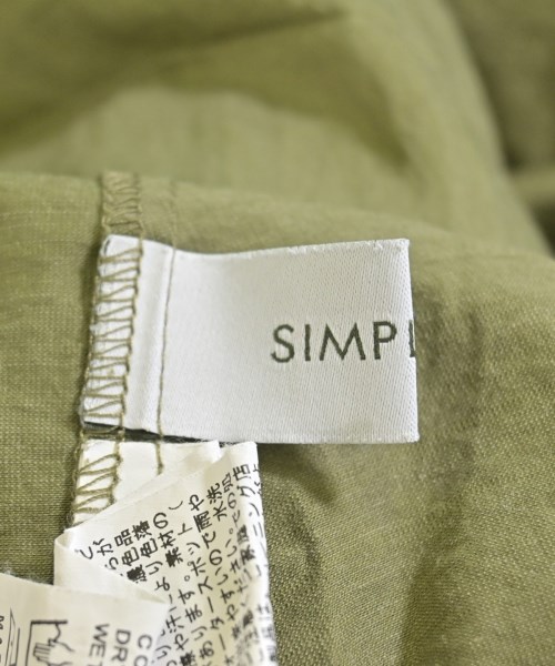 Simplicite（シンプリシテ）ワンピース カーキ サイズ:F レディース/2200686960041