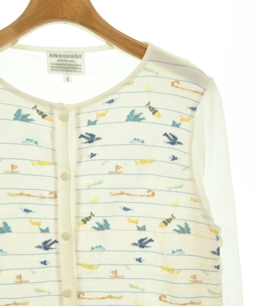 ANTIPAST（アンティパスト）カーディガン 白 サイズ:2(M位) レディース/2200670097128