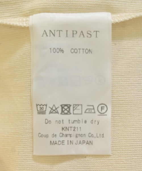 ANTIPAST（アンティパスト）Tシャツ・カットソー 白 サイズ:3(L位) メンズ/2200715360286
