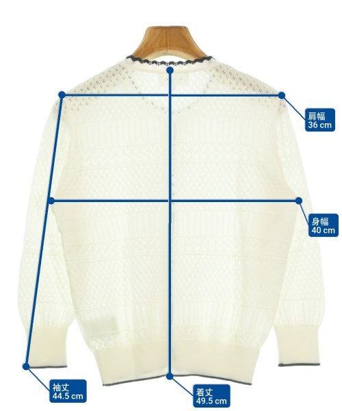 anatelier（アナトリエ）カーディガン 白 サイズ:38(M位) レディース/2200622703046