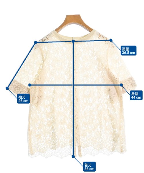 anatelier（アナトリエ）ブラウス ベージュ サイズ:38(M位) レディース/2200622824109