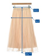 anatelier（アナトリエ）ロング・マキシ丈スカート ピンク サイズ:34(XS位) レディース/2200614645026