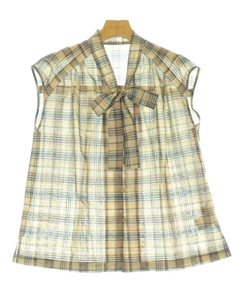 anatelier(アナトリエ)ブラウス ベージュ サイズ:38(M位)/2200671360078