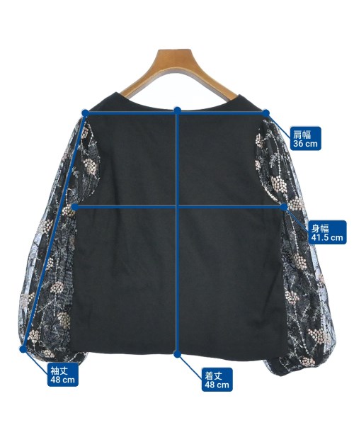 anatelier（アナトリエ）Tシャツ・カットソー 黒 サイズ:38(M位) レディース/2200670754021