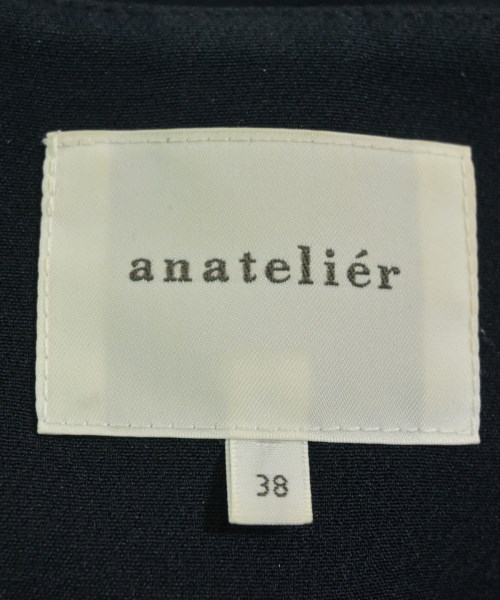 anatelier（アナトリエ）ノーカラージャケット 紺 サイズ:38(M位) レディース/2200657198022