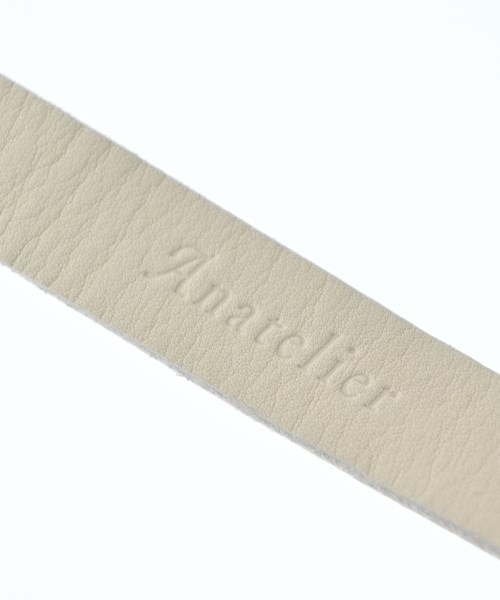 anatelier（アナトリエ）ベルト 白 サイズ:- レディース/2200658737046