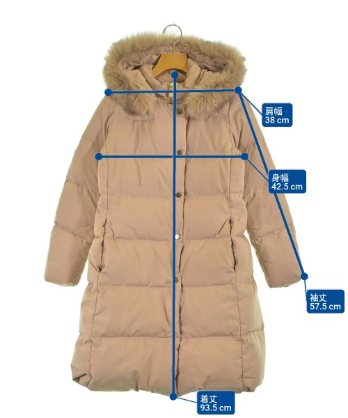 anatelier（アナトリエ）ダウンコート ベージュ サイズ:36(S位) レディース/2200643449015