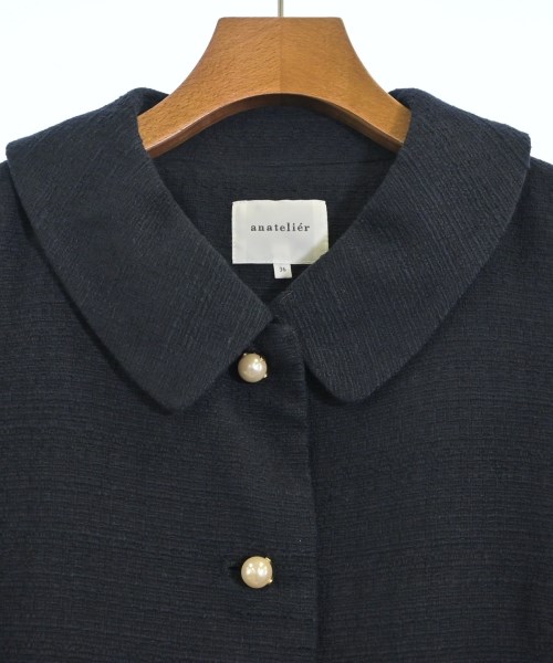 anatelier（アナトリエ）ステンカラーコート 紺 サイズ:36(S位) レディース/2200668812467