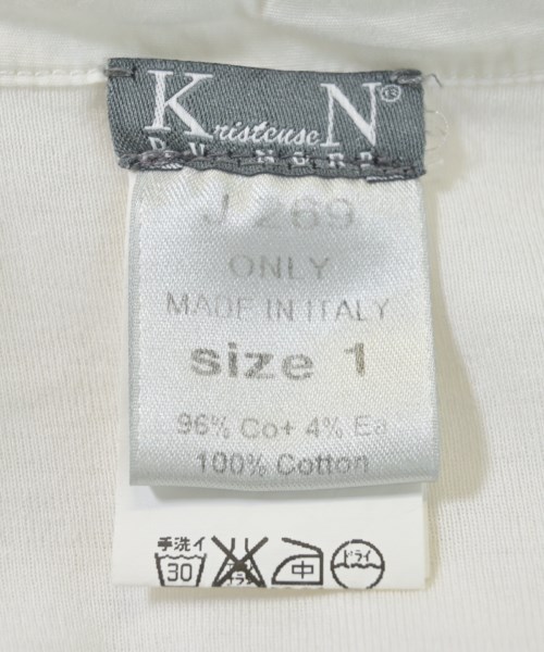 KristenseN（クリステンセン）ノースリーブ 白 サイズ:1(S位) レディース/2200618328123