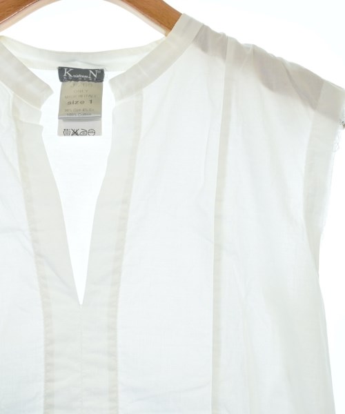 KristenseN（クリステンセン）ノースリーブ 白 サイズ:1(S位) レディース/2200618328123