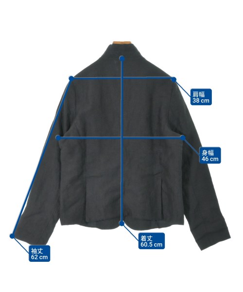 KristenseN（クリステンセン）カジュアルジャケット 黒 サイズ:2(M位) レディース/2200669560039